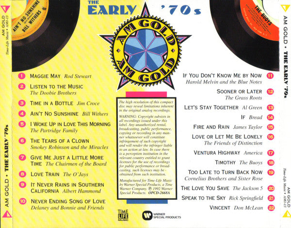 Various – AM Gold (The Early '70s)