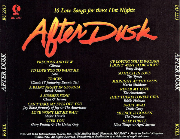 Various – After Dusk