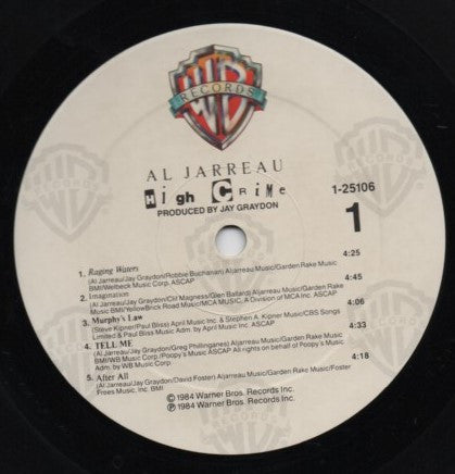 Al Jarreau – High Crime
