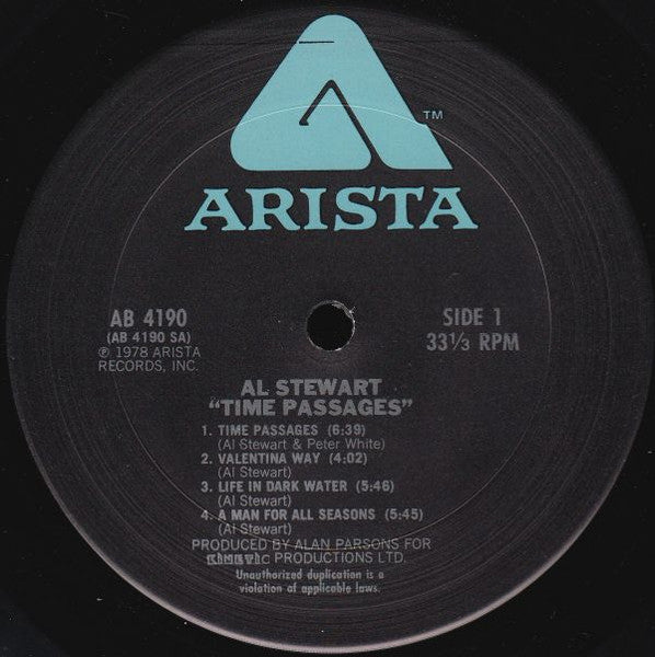 Al Stewart – Time Passages