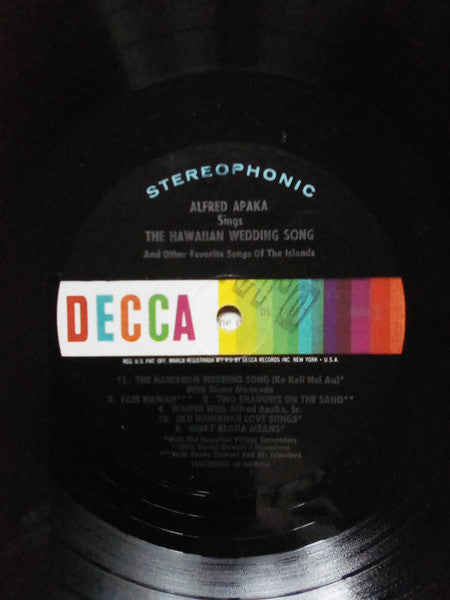 Alfred Apaka – The Hawaiian Wedding Song