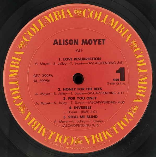 Alison Moyet – Alf