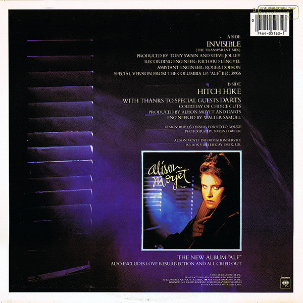 Alison Moyet – Invisible (The Transparent Mix)
