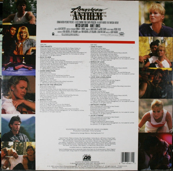 Various – American Anthem (Original Motion Picture Soundtrack)