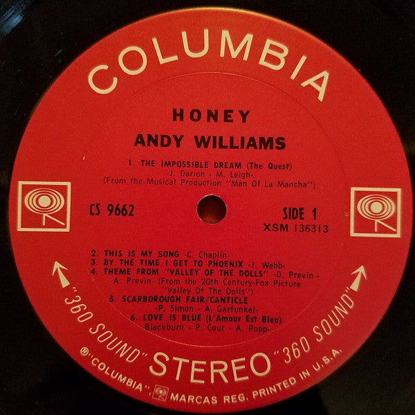Andy Williams – Honey