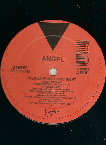Angel – Your Love Just Ain't Right