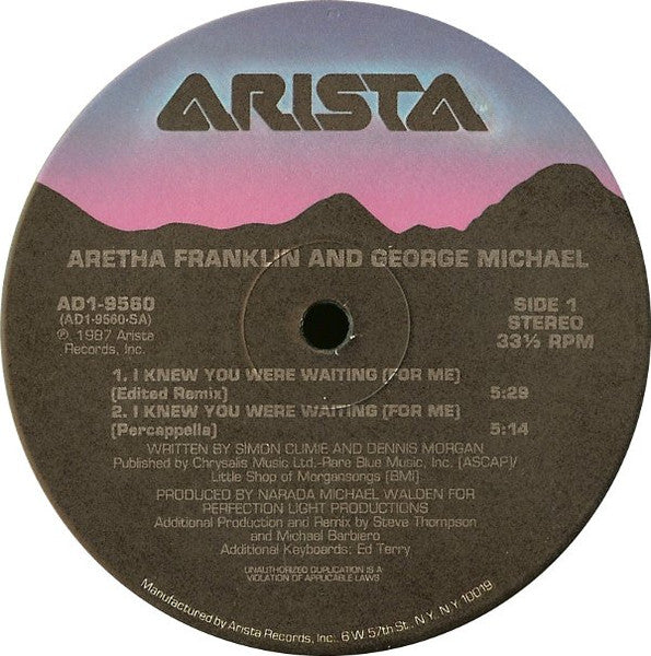 Aretha Franklin & George Michael – I Knew You Were Waiting (For Me)