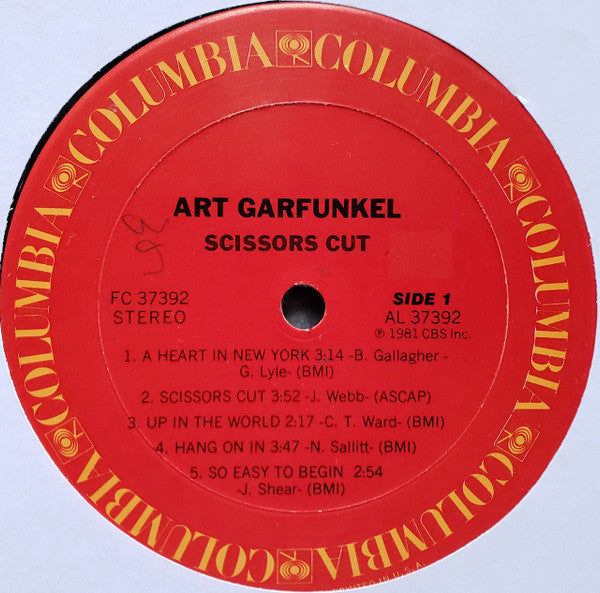 Art Garfunkel – Scissors Cut
