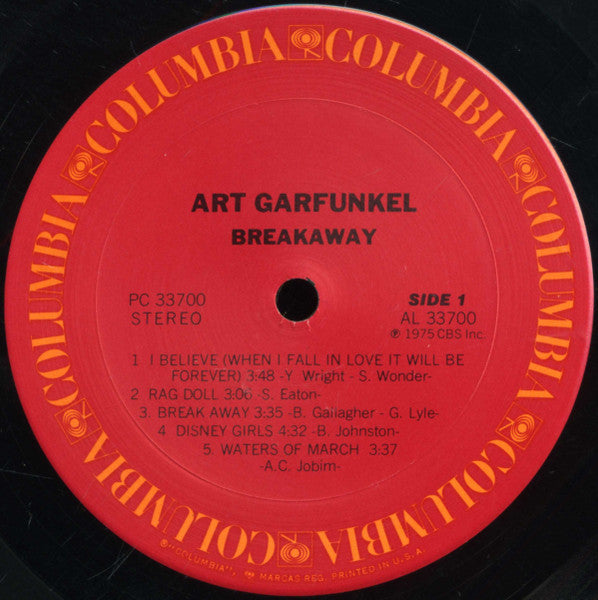 Art Garfunkel – Breakaway
