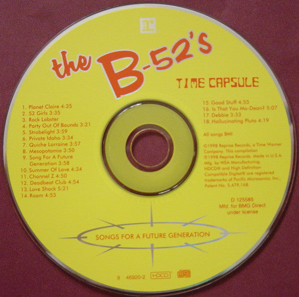 The B-52's – Time Capsule: Songs For A Future Generation