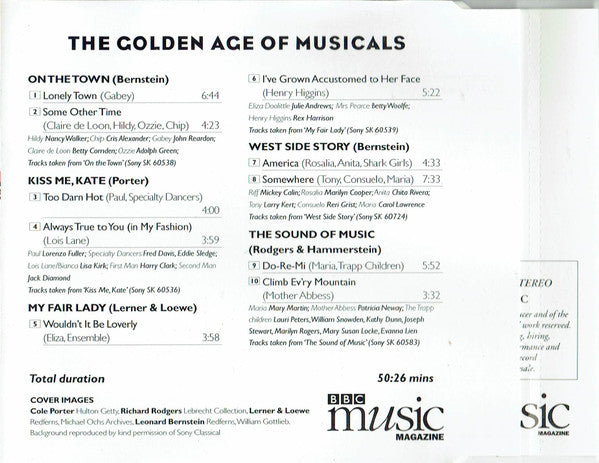 Various – The Golden Age Of Musicals