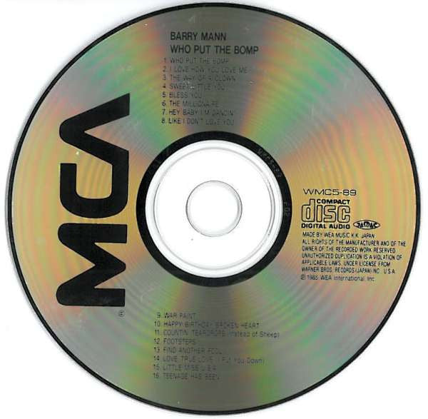 Barry Mann – Who Put The Bomp