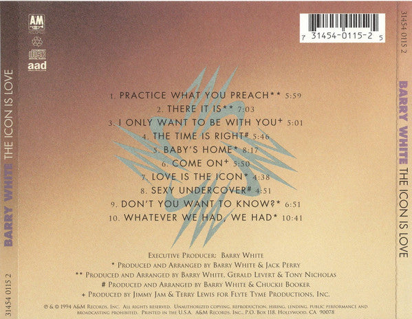 Barry White – The Icon Is Love