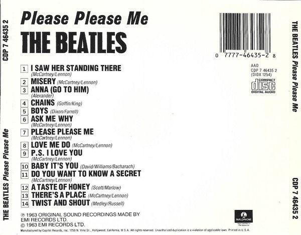 The Beatles – Please Please Me