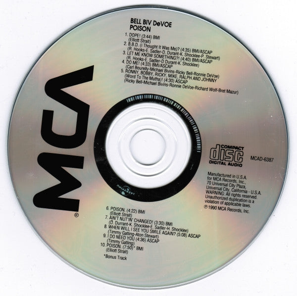 Bell Biv Devoe – Poison