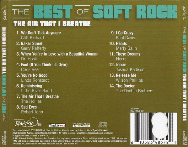 Various – The Best Of Soft Rock (The Air That I Breathe)