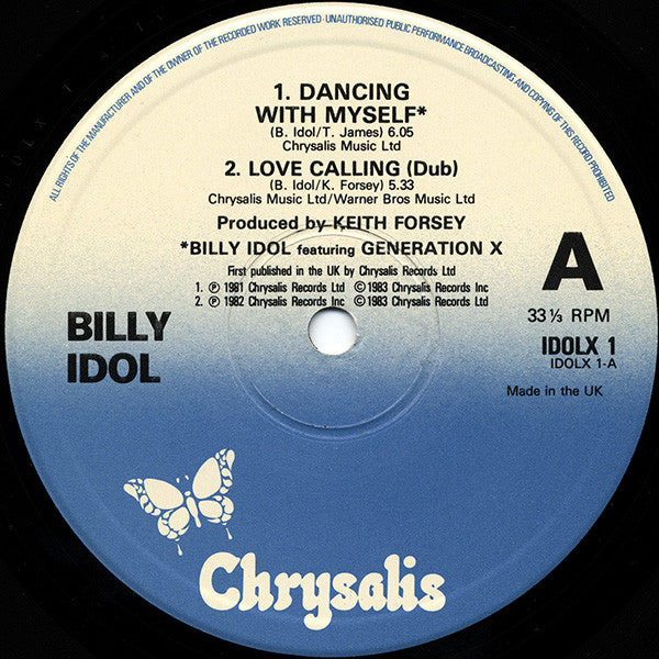 Billy Idol – Dancing With Myself