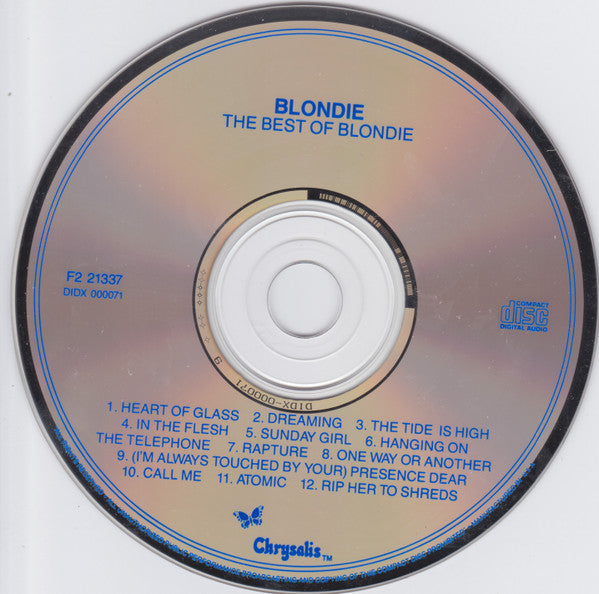 Blondie – The Best Of Blondie