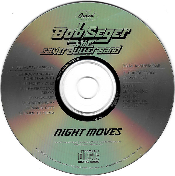 Bob Seger & The Silver Bullet Band – Night Moves