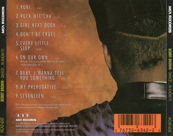 Bobby Brown – Dance!...Ya Know It!