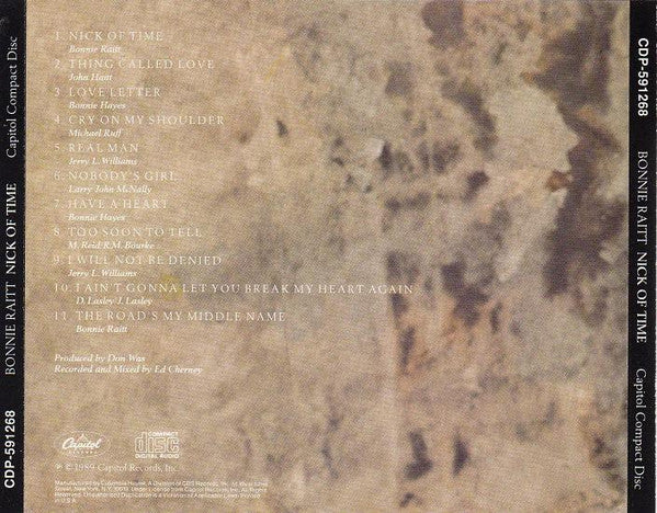 Bonnie Raitt – Nick Of Time