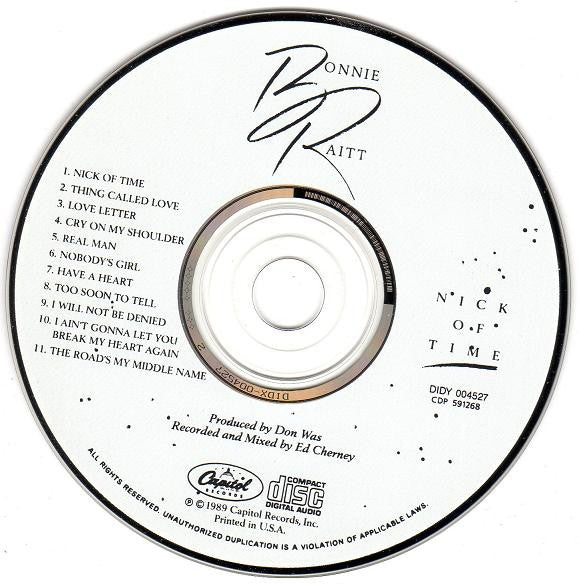 Bonnie Raitt – Nick Of Time