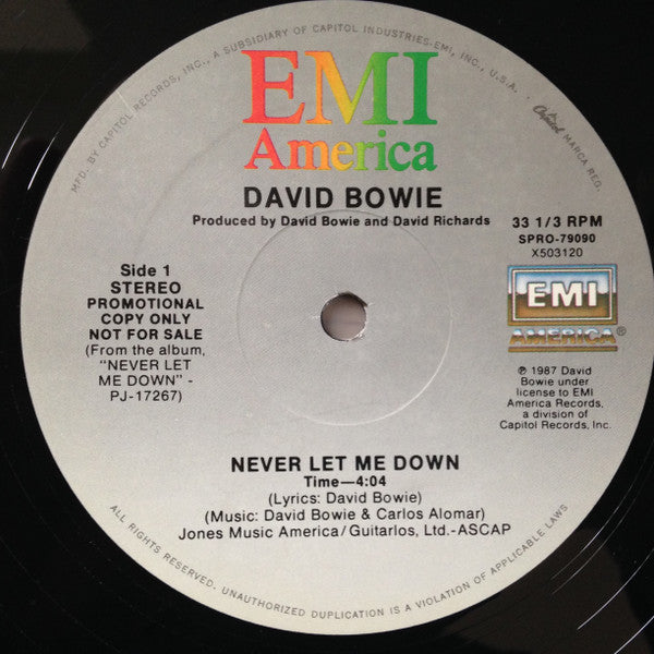 David Bowie – Never Let Me Down