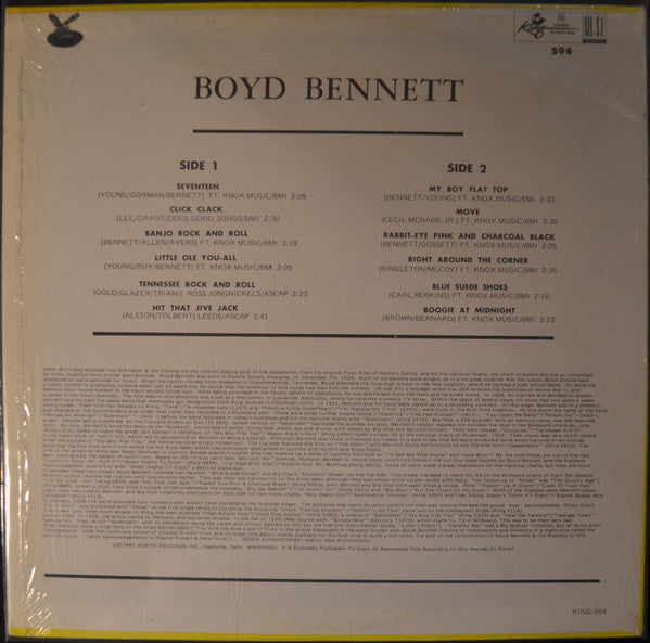 Boyd Bennett – Collector's Item