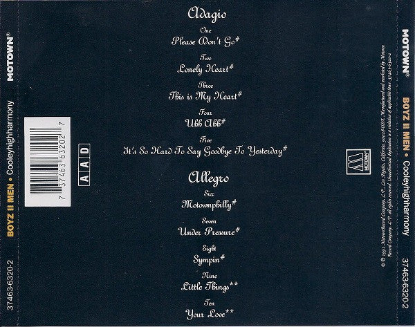 Boyz II Men – Cooleyhighharmony