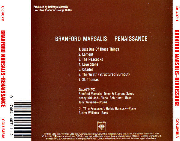 Branford Marsalis – Renaissance