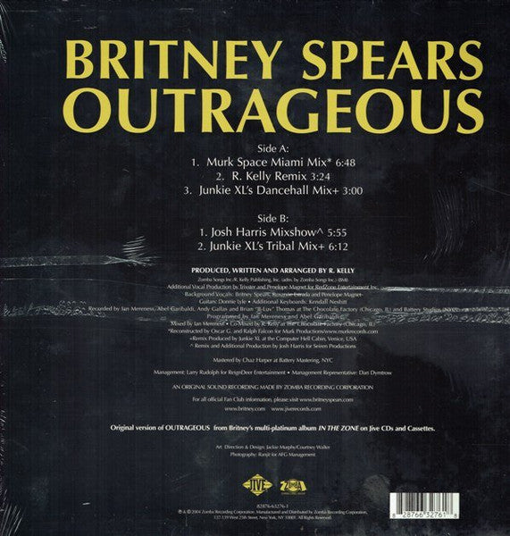 Britney Spears – Outrageous (Remixes)