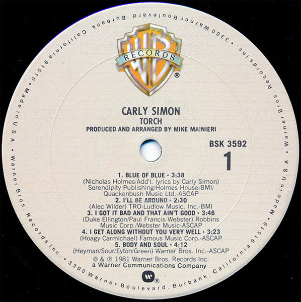 Carly Simon – Torch