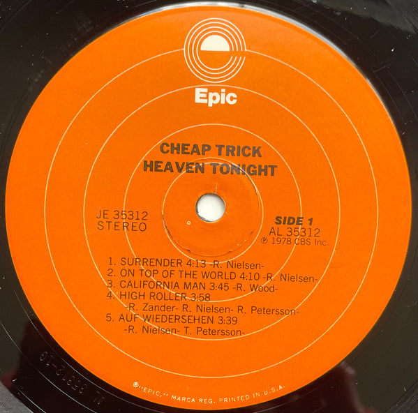 Cheap Trick – Heaven Tonight