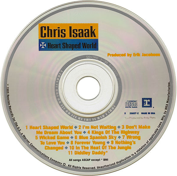 Chris Isaak – Heart Shaped World