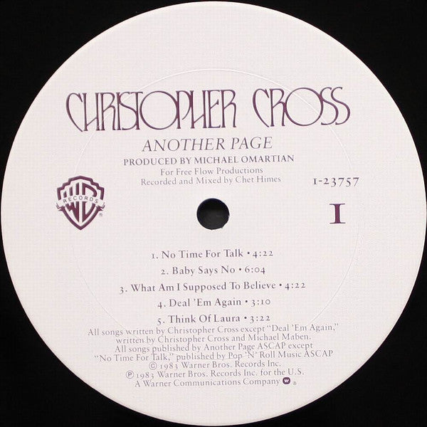 Christopher Cross – Another Page