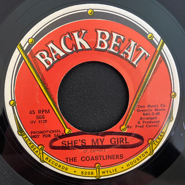 The Coastliners – I'll Be Gone / She's My Girl