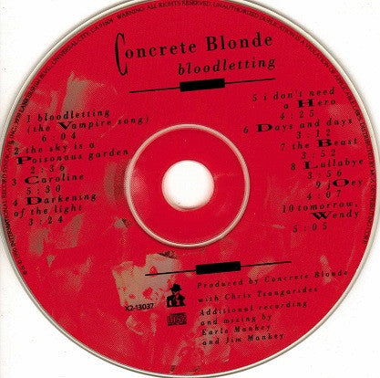 Concrete Blonde – Bloodletting
