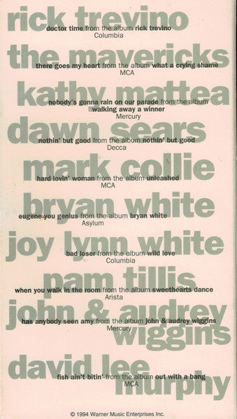 Various – Country Video Monthly - November 1994