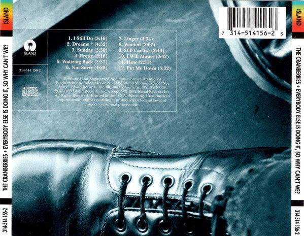 The Cranberries – Everybody Else Is Doing It, So Why Can't We?