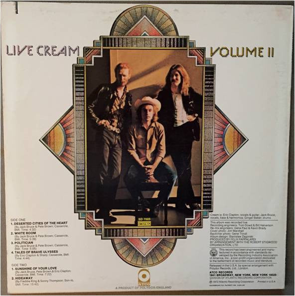 Cream – Live Cream Volume II