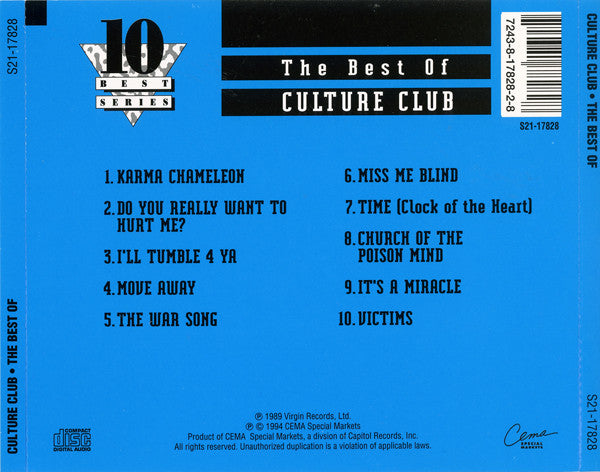 Culture Club – The Best Of Culture Club