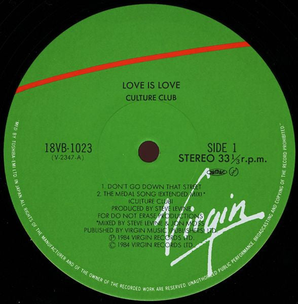 Culture Club – Love Is Love