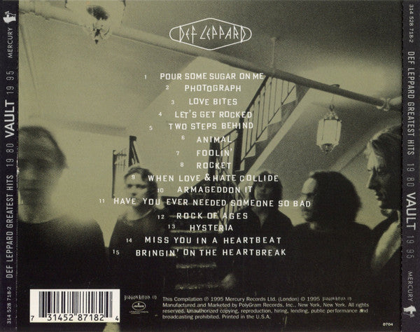 Def Leppard – Vault: Def Leppard Greatest Hits 1980-1995