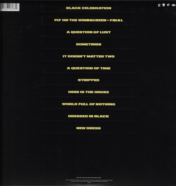 Depeche Mode – Black Celebration