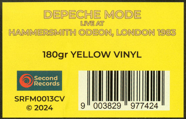 Depeche Mode – Live At The Hammersmith Odeon London • October 6, 1983