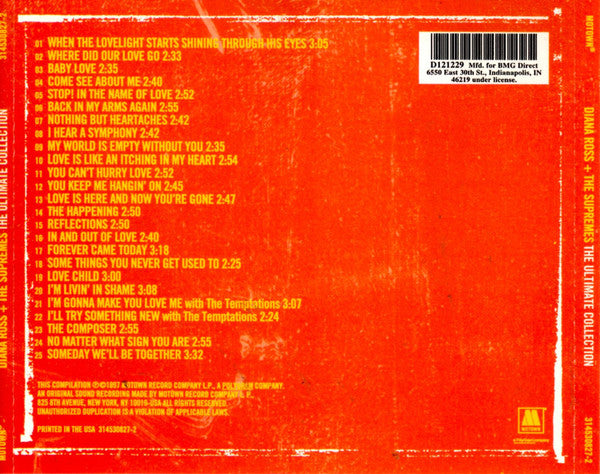 Diana Ross + The Supremes – The Ultimate Collection