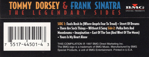 Tommy Dorsey / Frank Sinatra – The Legendary Sides - The Encore Collection