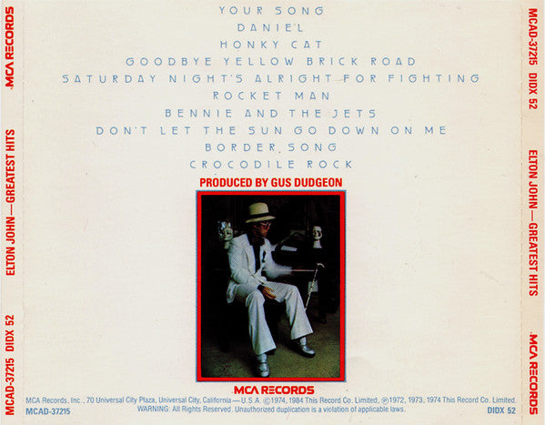 Elton John – Greatest Hits