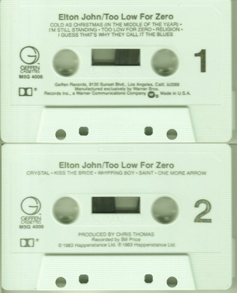 Elton John – Too Low For Zero