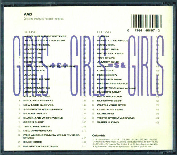 Elvis Costello – Girls +£÷ Girls =$& Girls (The Songs Of Elvis Costello / The Sounds Of Elvis Costello & The Attractions)
